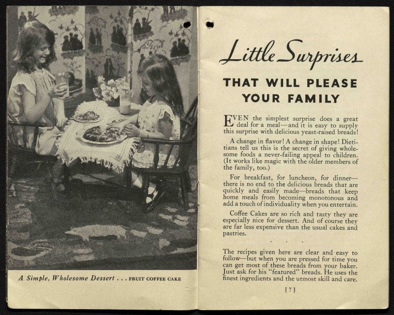 Delightful breads buns and coffee cakes