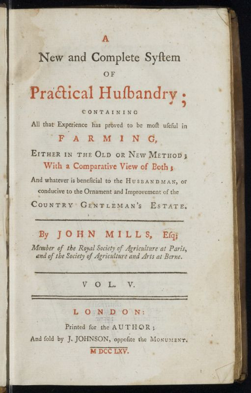 A new and complete system of practical husbandry (1765)