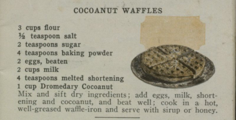 Dromedary novelty recipes